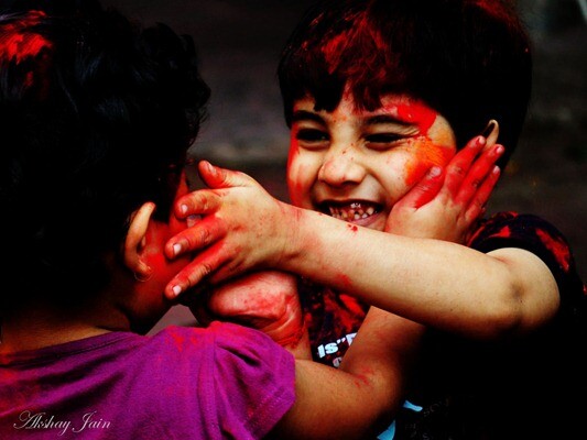 A kaleidoscope of colours