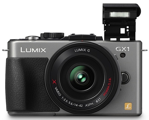 Panasonic  DMC-GX1-S Front H-PS14042 PopUp.jpg